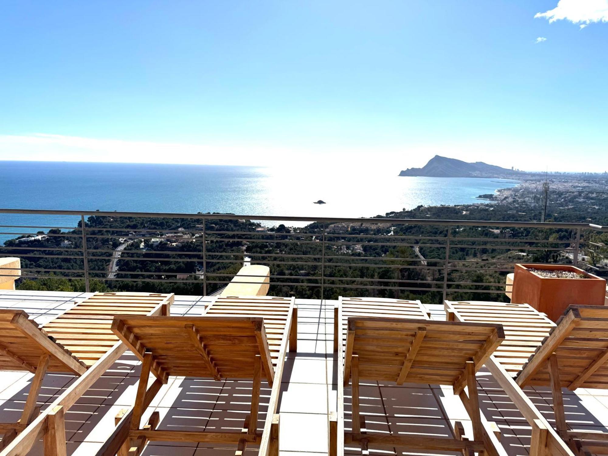 Seaview 6Br Villa With Private Pool Altea Esterno foto